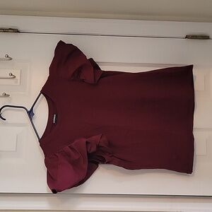 Short Sleeve Puffy Sleeve Top